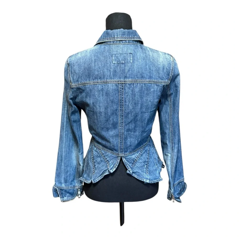 Armani Jeans Indigo Denim Jacket Series 002. - Picture 8 of 11